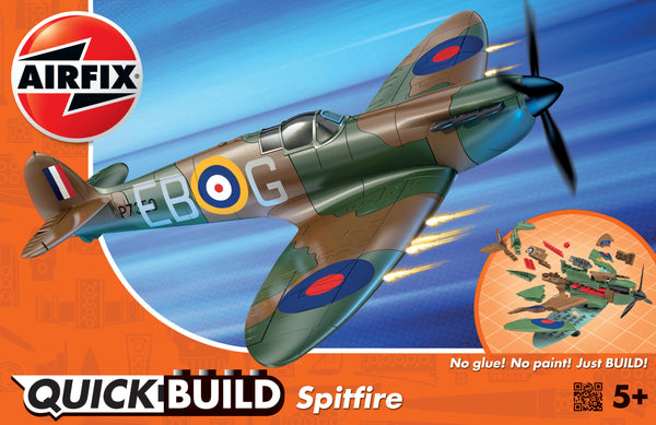 AIRFIX 6000 QUICKBUILD SPITFIRE PLASTIC MODEL KIT