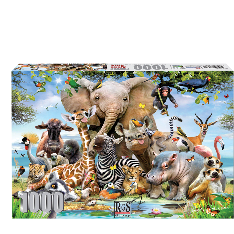 RGS GROUP 9295 AFRICA SELFIE 1000PC JIGSAW PUZZLE