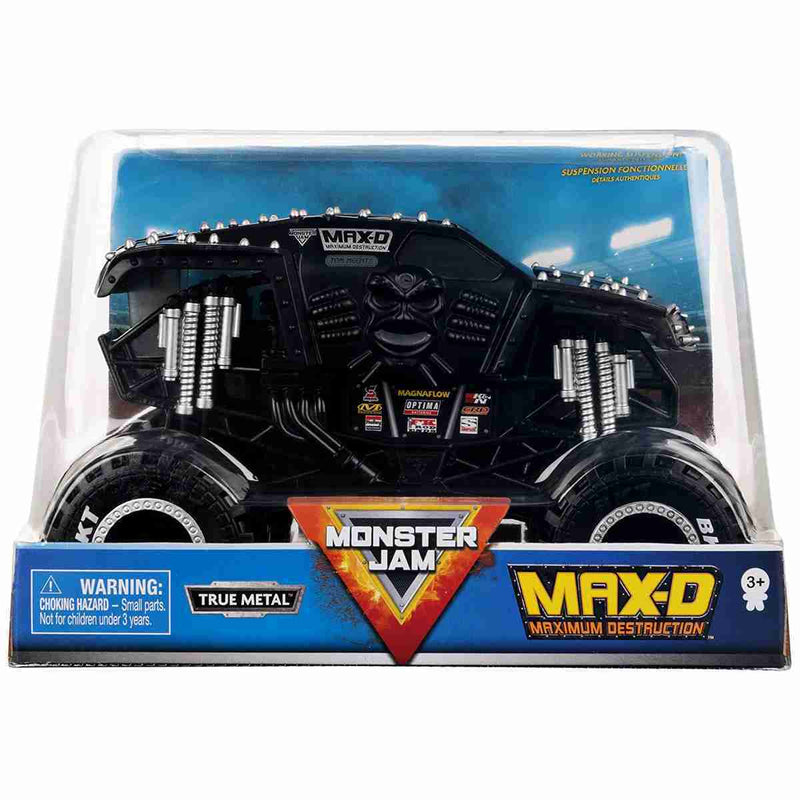 SPIN MASTER MONSTER JAM TRUE METAL MAX-D 1:24 DIECAST TRUCK