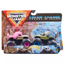 SPIN MASTER MONSTER JAM 6055949XX COLOUR CHANGE 1/64 SCALE DIECAST TOY TRUCKS 2PK MONSTER MUTT POODLE MONSTER MUTT HUSKY