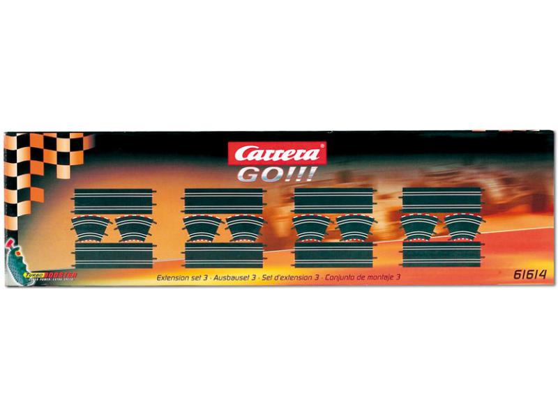 CARRERA 61614 GO!!! DIGITAL 1/43 EXTENSION PACK No3 WITH 16 TRACK PEICES