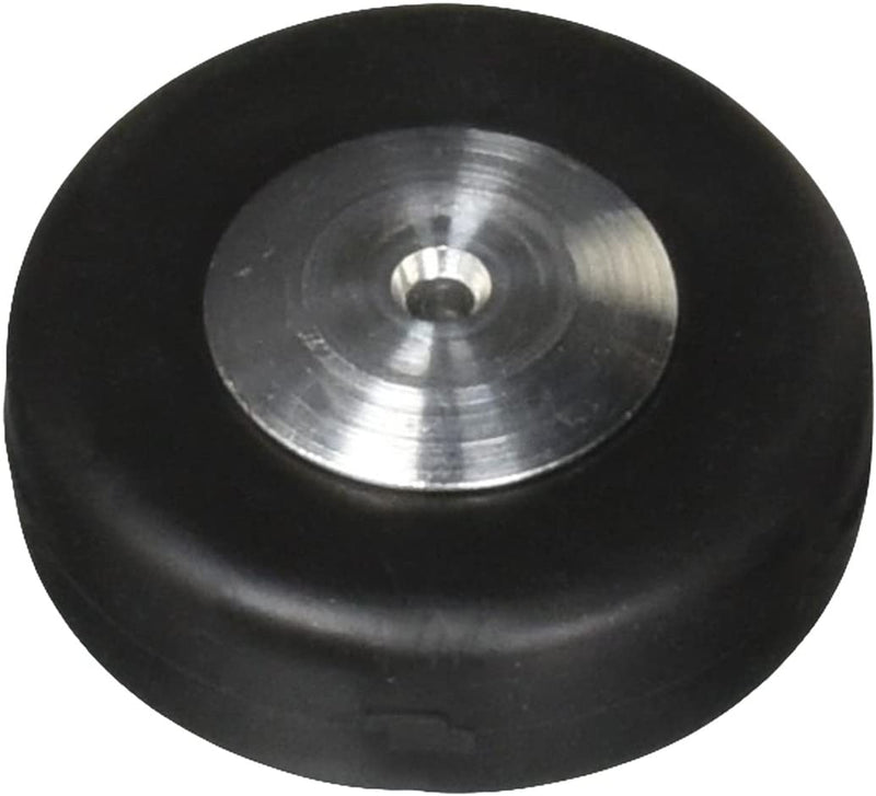 DU-BRO 125TW WHEEL TAIL 1-1/4INCH DIAMETER FOR .60 SIZE PLANE 3/32 INCH AXLE DIAMETER