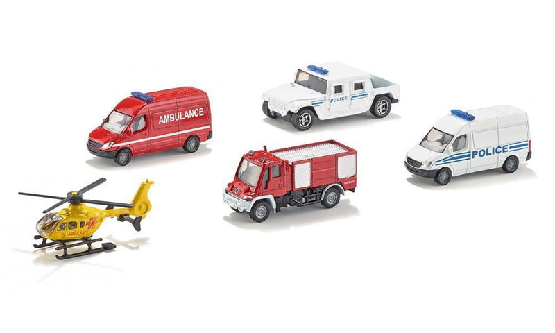 SIKU 6289 GIFT SET INTERNATIONAL EMERGENCY RESPONSE TEAM