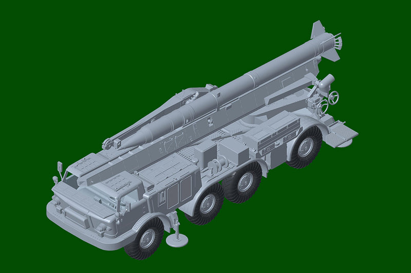 TRUMPETER 07179 RUSSIAN 9P113 TEL WITH ROCKET OF 9K52 LUNA-M SHORT RANGE ARTILLERY ROCKET SYSTEM (FROG-7) 1/72 SCALE VEHICLE PLASTIC MODEL KIT