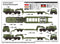 TRUMPETER 07194 MAZ-537G INTERMEDIATE TYPE WITH MAZ/CHMZAP 5247G SEMI-TRAILER 1/72 SCALE VEHICLE PLASTIC MODEL KIT