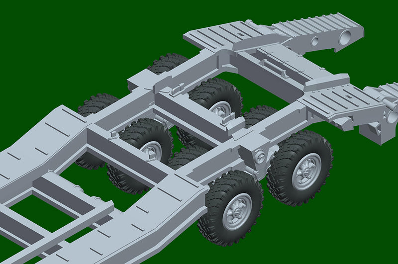 TRUMPETER 07194 MAZ-537G INTERMEDIATE TYPE WITH MAZ/CHMZAP 5247G SEMI-TRAILER 1/72 SCALE VEHICLE PLASTIC MODEL KIT