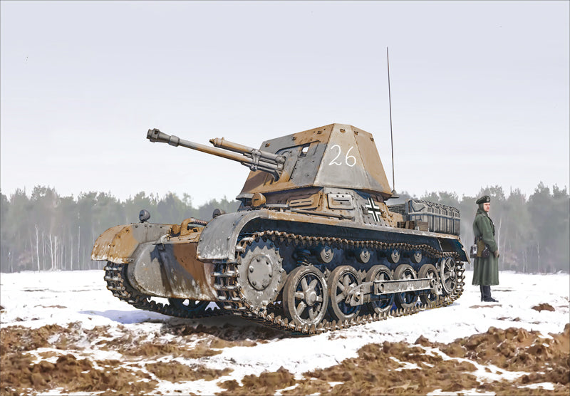 ITALERI 6577 PANZERJAGER I 1:35 SCALE PLASTIC MODEL KIT