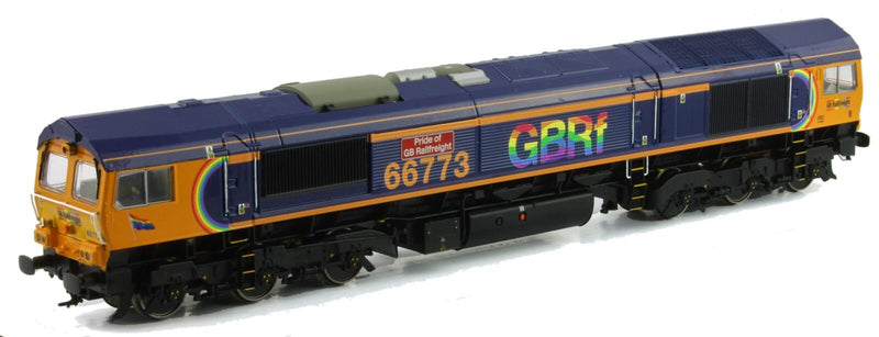 HORNBY R30023 GBRF CLASS 66 CO-CO PRIDE OF GB RAILFRIGHT NO 66773 LOCOMOTIVE