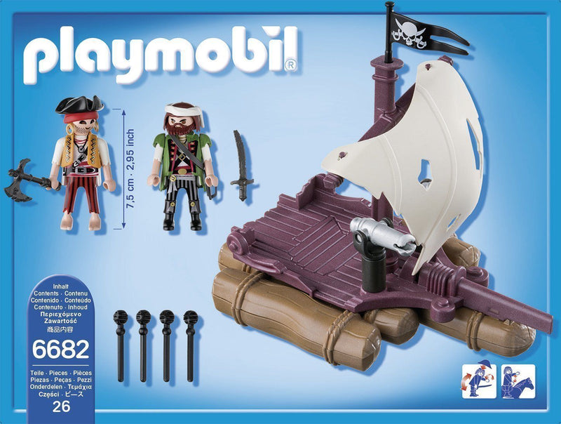 PLAYMOBIL 6682 PIRATE RAFT