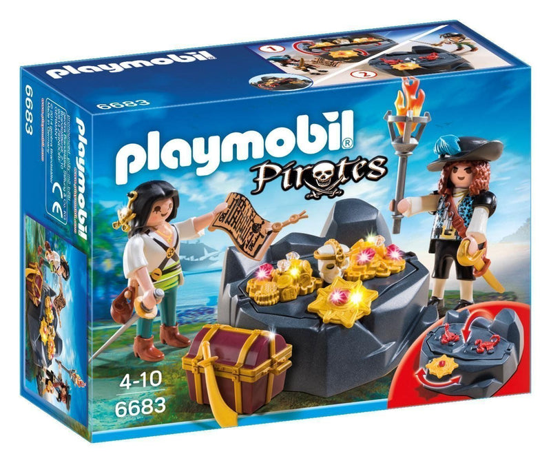 PLAYMOBIL 6683 PIRATES TREASURE HIDEOUT