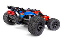 TRAXXAS 67064-61 RUSTLER 4X4 WITH LED LIGHTS RED READY TO RUN RC CAR