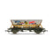 HORNBY R6961 BR RAILFREIGHT HAA WAGON WITH GRAFFITI AND WEATHERED 355855 - ERA 8