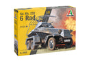 ITALERI 6433 SD. KFZ. 232 6 RAD 1/35 SCALE PLASTIC MODEL KIT