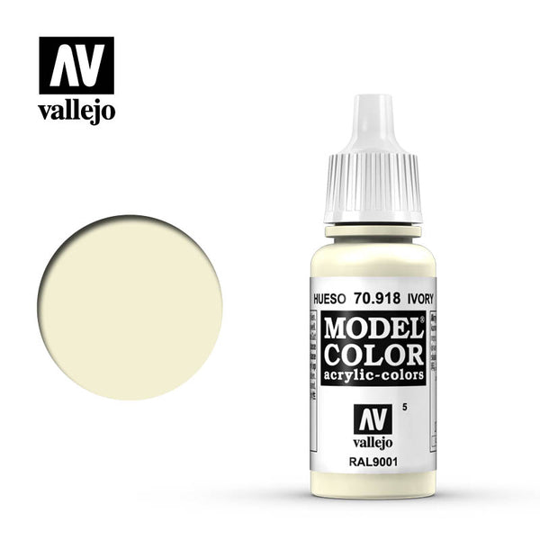 VALLEJO 70.918 MODEL COLOR 005 IVORY 17ML