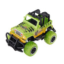 YP TOYS 6146S MINI OFF ROAD GRAFFITO JEEP RTR RC CAR 1/43 SCALE GREEN