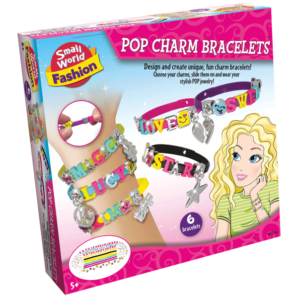 SMALL WORLD FASHION POP CHARM BRACELETS