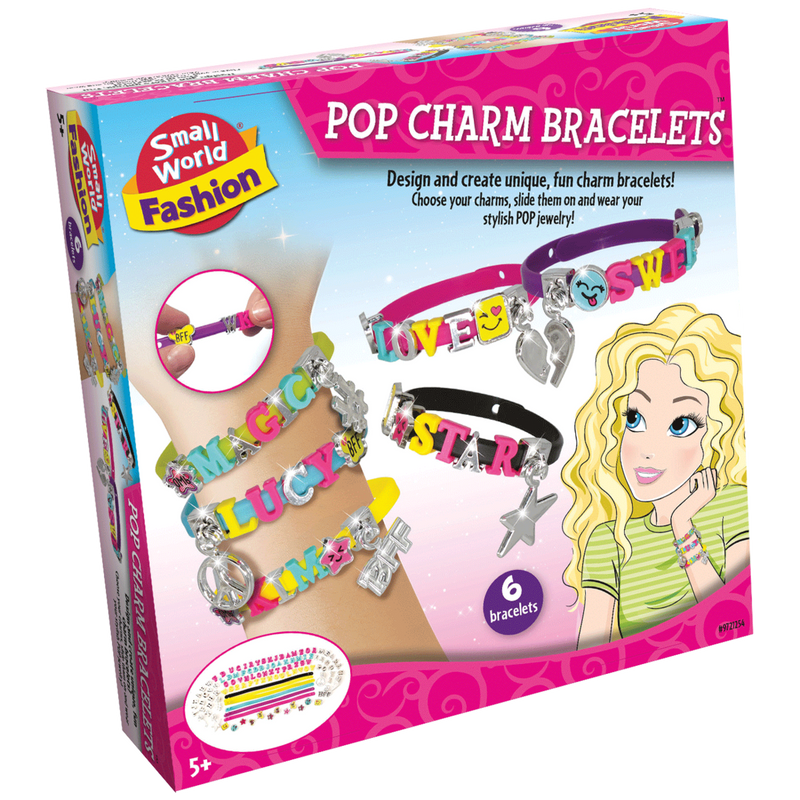 SMALL WORLD FASHION POP CHARM BRACELETS