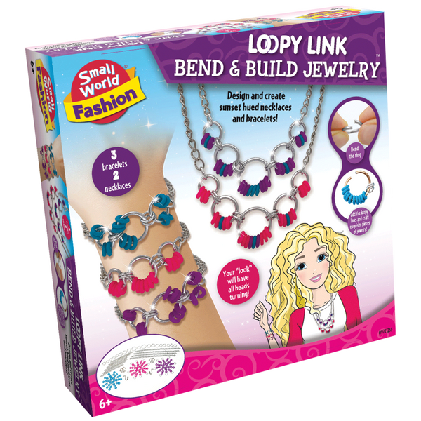 SMALL WORLD FASHION LOOPY LINK BEND AND BUILD JEWELRY