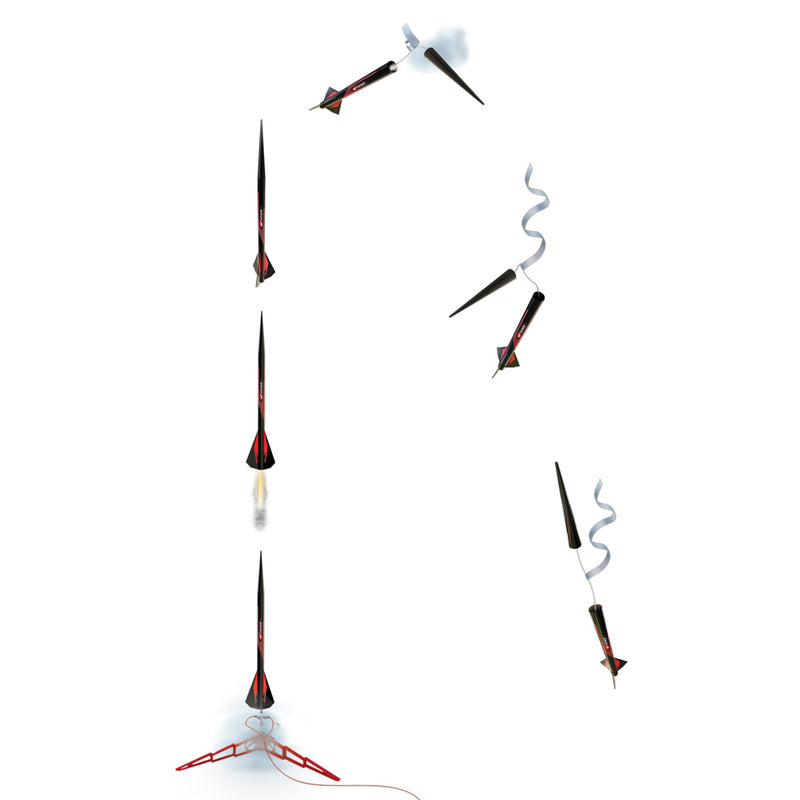 ESTES 7306 XTREME INTERMEDIATE FLYING MODEL ROCKET KIT - REQUIRES ENGINE AND LAUNCH ACCESSORIES