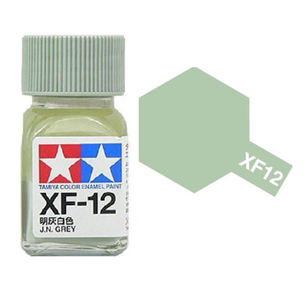 TAMIYA XF-12 ENAMEL J.N GREY PAINT 10ML