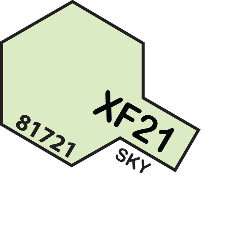 TAMIYA XF-21 ACRYLIC MINI SKY PAINT 10ML