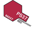 TAMIYA PS-37 TRANSLUCENT RED POLYCARBONATE AEROSOL SPRAY PAINT 100ML