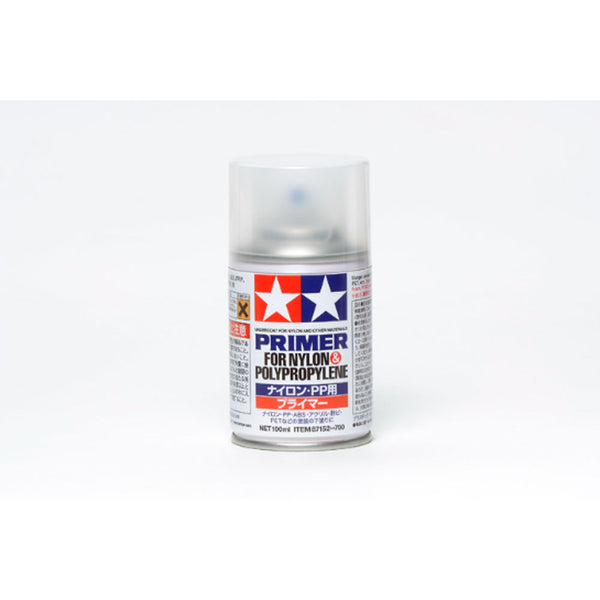 TAMIYA 87152 PRIMER SPRAY FOR NYLON AND POLYPROPYLENE 100ML SPRAY CAN