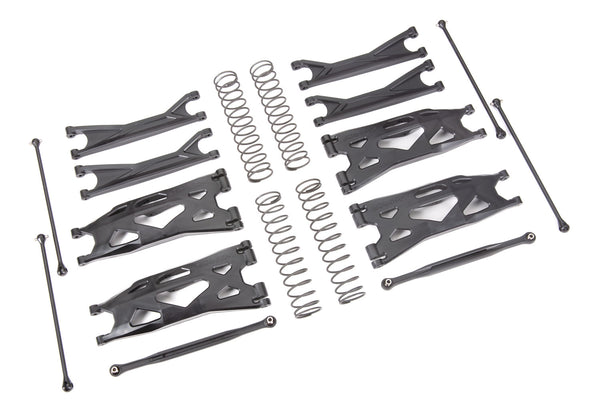 TRAXXAS 7895 WIDEMAXX KIT SUSPENSION KIT SUITS TRAXXAS XMAXX BLACK