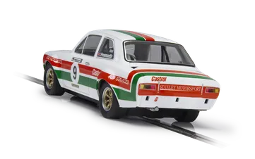 SCALEXTRIC C4314 FORD ESCORT MK1 MARK FREEMANTLE CASTROL RACING 1/32 SCALE SLOT CAR