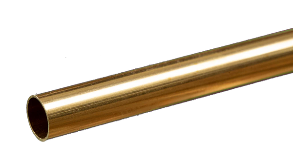 K&S 8138 BRASS ROUND TUBE 15/32 X .014