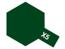 TAMIYA X-5 ACRYLIC GREEN PAINT 10ML