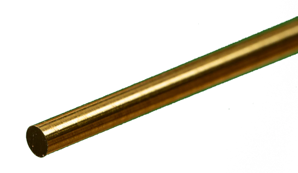 K&S 8164 SOLID BRASS ROD 1/8 (3.18MM)