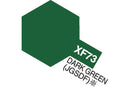 TAMIYA XF-73 ACRYLIC DARK GREEN JGSDF PAINT 10ML