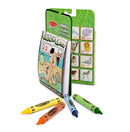 MELISSA AND DOUG ON THE GO COLOR-N-CARRY ALPHABET AND COULOURING ACTIVITIES