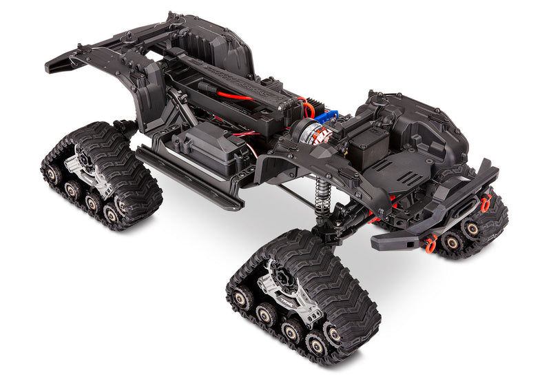 TRAXXAS 82034-4 TRX-4 1/10 EQUIPPED WITH TRAXX AND 4 WHEELS/TIRES ORANGE - BATTERY AND CHARGER NOT INCLUDED