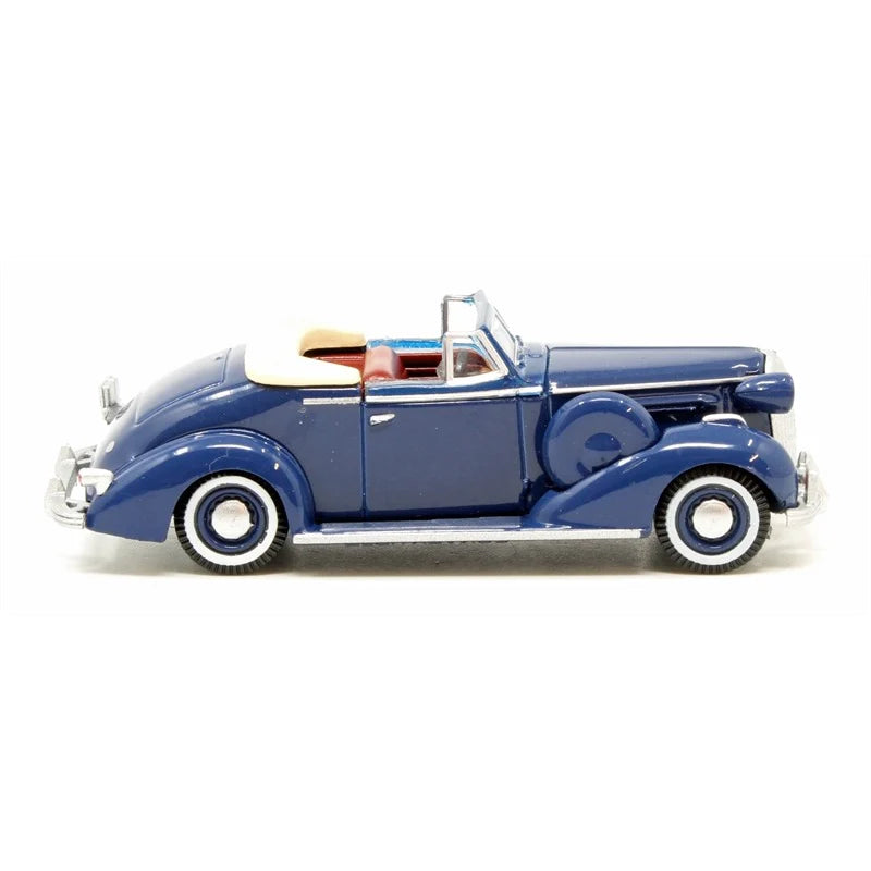 OXFORD 87BS36005 BUICK SPECIAL CONVERTIBLE 1936 MUSKETEER BLUE 1/87 SCALE HO SCALE DIECAST COLLECTABLE