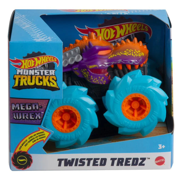 HOT WHEELS MONSTER TRUCKS TWISTED TREDZ MEGA-WREX