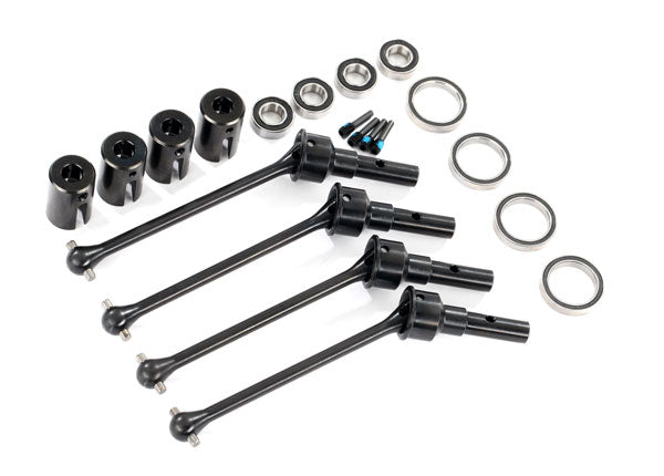 TRAXXAS 8950X DRIVESHAFTS STEEL CONSTANT VELOCITY FRONT OR REAR PACK 4