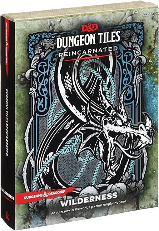 HASBRO DUNGEONS & DRAGONS DUNGEON TILES REINCARNATED WILDERNESS