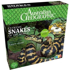 AUSTRALIAN GEOGRAPHIC EXTREME SNAKES OF THE WORLD EDUCATIONAL SCIENCE PACK