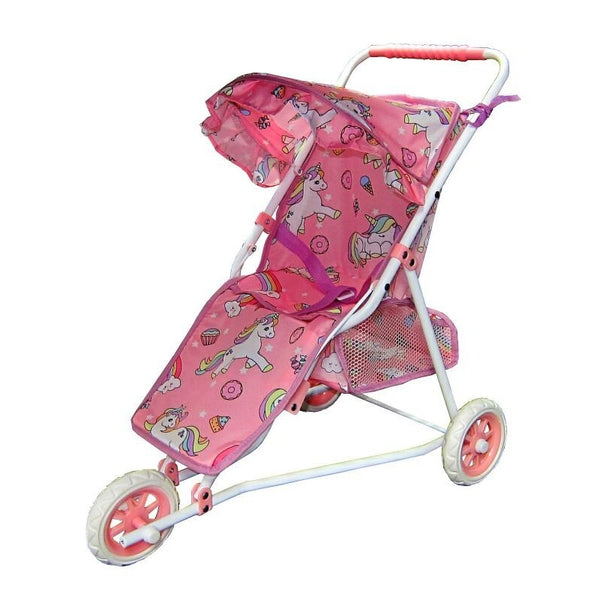 UNICORN DOLL JOGGING STROLLER PRAM