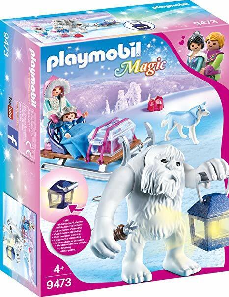 PLAYMOBIL 9473 YETI WITH SLEIGH