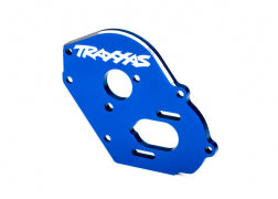 TRAXXAS 9490X PLATE, MOTOR, 6061-T6 ALUMINIUM BLUE ANODIZED 4MM THICK/ 3 X 10MM CS WITH SPLIT AND FLAT WASHER