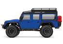 TRAXXAS 97054-1 TRX4-M 1/18 SCALE AND TRAIL CRAWLER LAND ROVER DEFENDER BLUE REMOTE CONTROL CAR READY TO RUN WITH BATTERY AND CHARGER