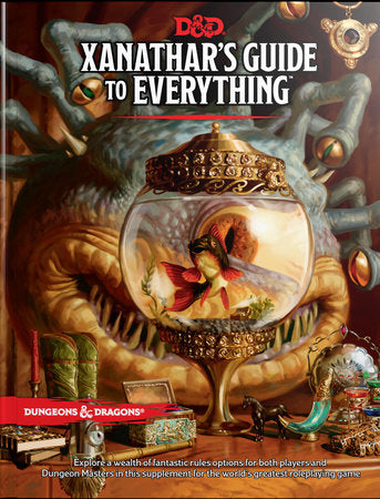 HASBRO DUNGEONS & DRAGONS XANATHARS GUIDE TO EVERYTHING HARDCOVER MASTERS GUIDE BOOK