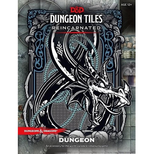 HASBRO DUNGEONS & DRAGONS DUNGEON TILES REINCARNATED DUNGEON