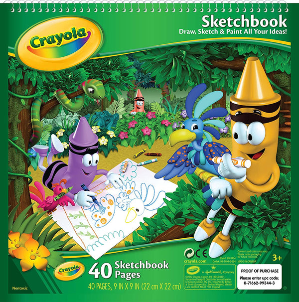 CRAYOLA SKETCHBOOK 40 PAGE