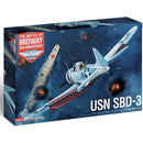 ACADEMY 12345 USN SBD-3 BATTLE OF MIDWAY 1/48 SCALE AIRCRAFT PLASTIC MODEL KIT
