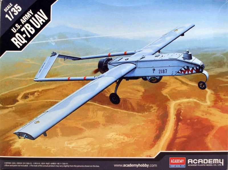 ACADEMY 12117 US ARMY RQ-7BUAV SHADOW 1:35 PLASTIC MODEL KIT