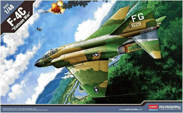 ACADEMY 12294 F-4C VIETNAM WAR MODEL AIRCRAFT 1/48